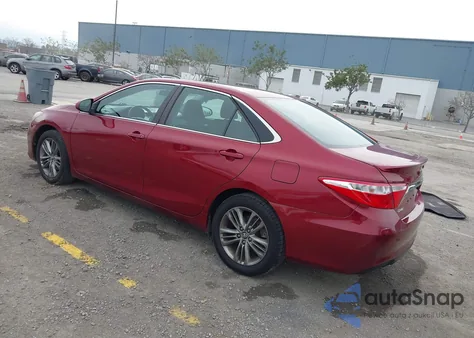 2016 Toyota Camry Se z USA, uszkodzony, nr VIN 4T1BF1FK4GU606731